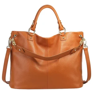 Fashion Natural Cow Leather Handbag Women's Messenger bags Casual Tote Large Lady Genuine Leather Shoulder Crossbody Bag 2023 - AliExpress Women's Handbags