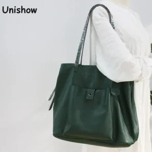 Genuine Leather Women Bag Casual Female Totes Handbag Large Capacity Women Shoulder Bag Retro Soft Cow Leather Lady Hand Bag - AliExpress Women's Handbags