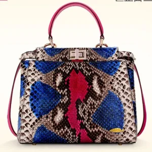 100% Genuine Python Snake Skin Bag Lady women Designer Handbag, Colorful Snake Leather Women Shoulder Bag - AliExpress Women's Handbags