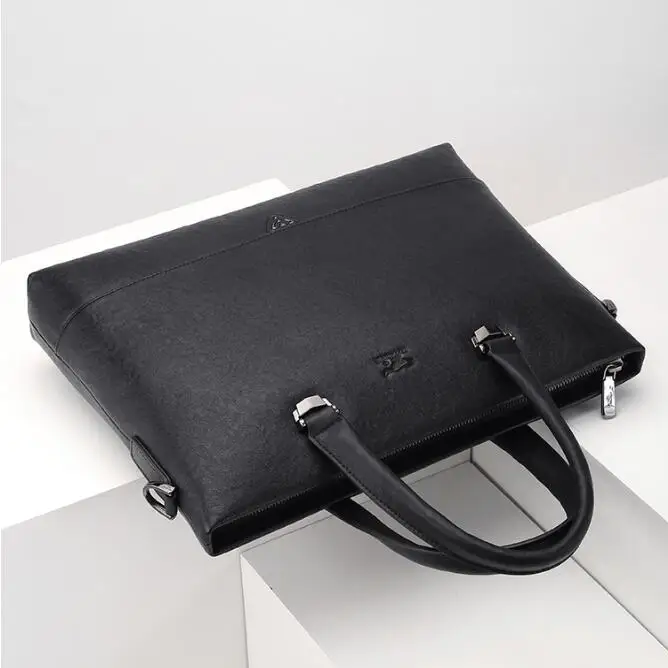 China Brand Septwolves Youth Men quality Handbag Geniune Leather Briefcase Man Business Casual Clutch Bag Soft Leather valise - AliExpress Women's Handbags