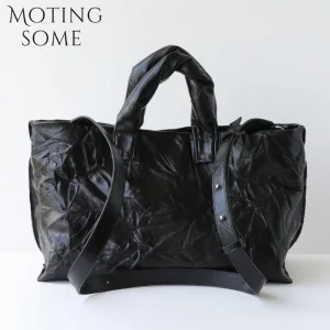 MOTINGSOME Natural Genuine Leather Handbags Woman Causal Tote Luxury Top-grain Cowhide Pleated Handbag Shoulder Crossbody Bag - AliExpress Women's Handbags