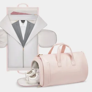 Luggage Garment Bags for Travel Convertible Suit Travel Bag for Women Leather Duffle Bag with Shoes Compartment Torba Podróżna - AliExpress Travel Bags