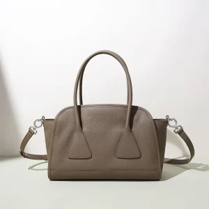 Luxury Leather Boston Handbag for Women Designer Crossbody Shoulder Bag Large Capacity Work Tote - AliExpress Women's Handbags