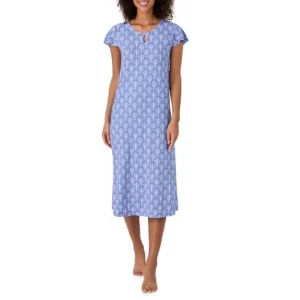 Tommy Bahama - Women's Long Nightgown, Short Sleeve Stretch Jersey Maxi Dress for Sleep or Lounge - AliExpress Women's Sleep & Lounge