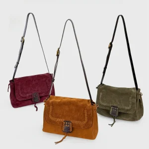 Renaissance SpicyCapSoul Handwoven Vintage Reverse Grain Cowhide Shoulder Crossbody Bag for Women Square Shape Fabric - AliExpress Women's Handbags