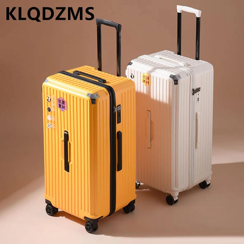 KLQDZMS 24"26"28"30"32 Inch Women's Universal Wheel Suitcase Large Capacity Luggage Men's ABS+PC Trolley Case Password Box - AliExpress Luggage