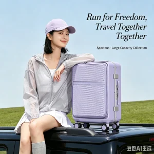 New Design Suitcase Carry-On Luggage Women Travel Trolley Case 20 Inch Cabin PC Aluminum Frame Suitcase Spinner Wheels TSA Lock - AliExpress Luggage