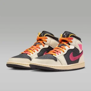 Air Jordan 1 Mid SE Edge Women's Athletic Shoes IB7007-107 - AliExpress Sneakers