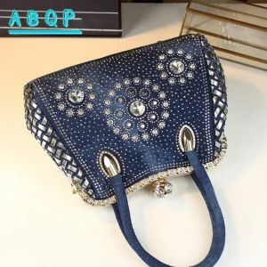 New Women's Diamond-encrusted Handbag Luxury Diamond-encrusted Shiny Party Dinner Women's Handbag Diamond-encrusted Women's Bag - AliExpress Women's Handbags