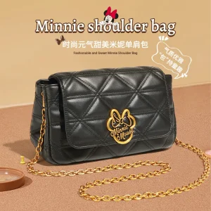 Genuine Disney Purses And Handbags Original Case Fashion Vitality Minnie Temperament Women's High-end Shoulder Bag 369 - AliExpress Women's Handbags