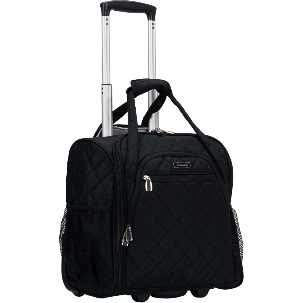15-Inch Underseat Carry On Luggage with Spinner Wheels, Upright Wheeled Cabin Bag, Lightweight Travel Suitcase, - AliExpress Travel Bags