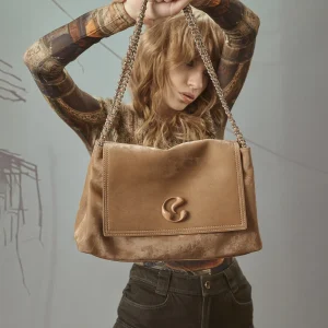 JACD Brown Women's Large Capacity Commuter Tote Bag New Chain Crossbody Bag British Style Polyester Magnetic Buckle - AliExpress Women's Handbags