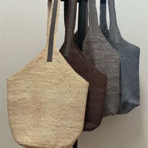 High Quality Women's Beaded Straw Bucket Bag Handbag Fashionable and Versatile - AliExpress Travel Bags