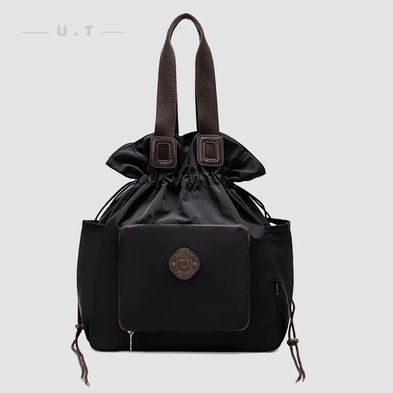 2025 Women's Lightweight Large Capacity Versatile Handbag Fashion Drawstring Pocket Travel Backpack Fashionable Shoulder Bag - AliExpress Women's Handbags