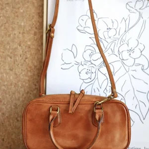 Fashion high quality vegetable tanned cowhide women's handbag casual vintage luxury handmade genuine leather shoulder bag - AliExpress Women's Handbags