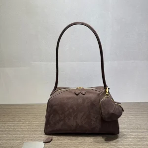 Ladies' high silk smooth velvet cowhide classic popular practical sausage bag handbag crossbody bag - AliExpress Women's Handbags