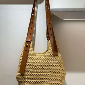 Summer Handmade Grass Woven Hobo Bag Hollowed out Lightweight Versatile Shoulder Bag for Beach Vacation Daily Commuting - AliExpress Women's Handbags