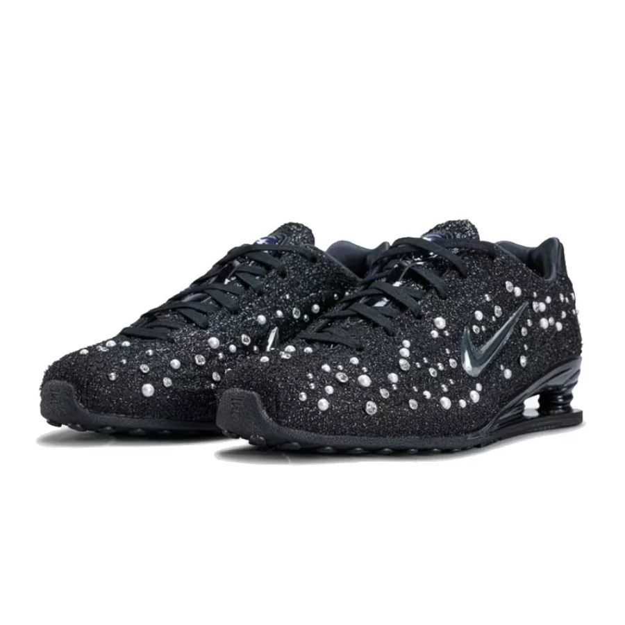 Nike SHOX Z: Stylish, Versatile, Durable, Lightweight, and Breathable Casual Running Shoes for Women – Black IQ1157-010 - AliExpress Sneakers