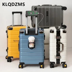 KLQDZMS Travel Luggage PC Boarding Box Large Capacity Trolley Case 20"22"24"26"28 Inch Boarding Box Women's Rolling Suitcase - AliExpress Luggage