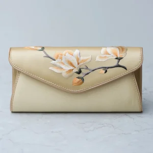 Elegant Silk Embroidered Clutch Bag for Women Matching  Vintage Artistic Style Hard  Evening Party Handbag - AliExpress Women's Handbags