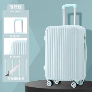 Student suitcase for men and women luggage case Candy-colored durable multifunctional password box - AliExpress Luggage