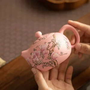 High-End Pink Purple Clay Teapot Household Xi Shi Pot High-End Set for Women Teapot Set with Gift Box - AliExpress Kitchen,Dining & Bar
