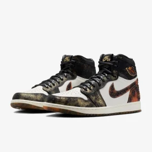 Nike genuine JORDAN men's and women's mid top fashionable basketball shoes with IB3165-091 splicing - AliExpress Sneakers