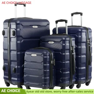 NEW 4PCS luggage sets suitcase on wheels Women spinner rolling luggage ABS travel suitcase set hardside trolley luggage case bag - AliExpress Luggage