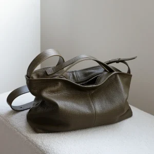 2026 high-end first-layer cowhide elephant pattern tote bag, lazy and versatile commuter single shoulder messenger leather bag - AliExpress Women's Handbags