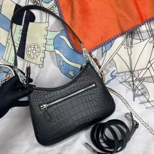 2026 Genuine Crocodile Skin Women Shoulder Bag Alligator Leather Medium Tote Lady Cross Body Tote Bag - AliExpress Women's Handbags
