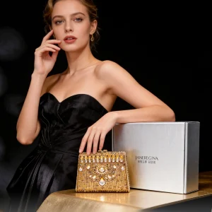 Elegant Hollow out Diamond Evening Bag Women's Handbag Fashionable Magnetic Buckle Clutch Purse for Parties And Banquets - AliExpress Women's Handbags