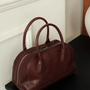 Black Fashion Simple Shell BagHandbag For Women Genuine Leather Tote Real Leather Lady Shoulder Crossbody Bag Boston Bag 2025 - AliExpress Women's Handbags