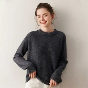 ADDONEE Women 100% Cashmere Autumn Winter Luxury Clothing Sweater O-neck Pullover Grace Simple Style Star Cashmere Knitwear Tops - AliExpress Sweaters&Jumpers