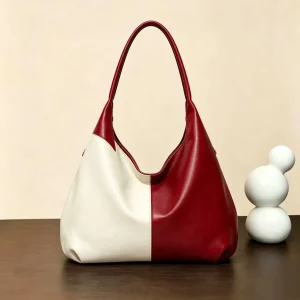 Vintage Striped Genuine Leather Ladies Handbags 2026 Luxury Patchwork Design Women Tote Bag High Quality Shoulder Bags - AliExpress Women's Handbags