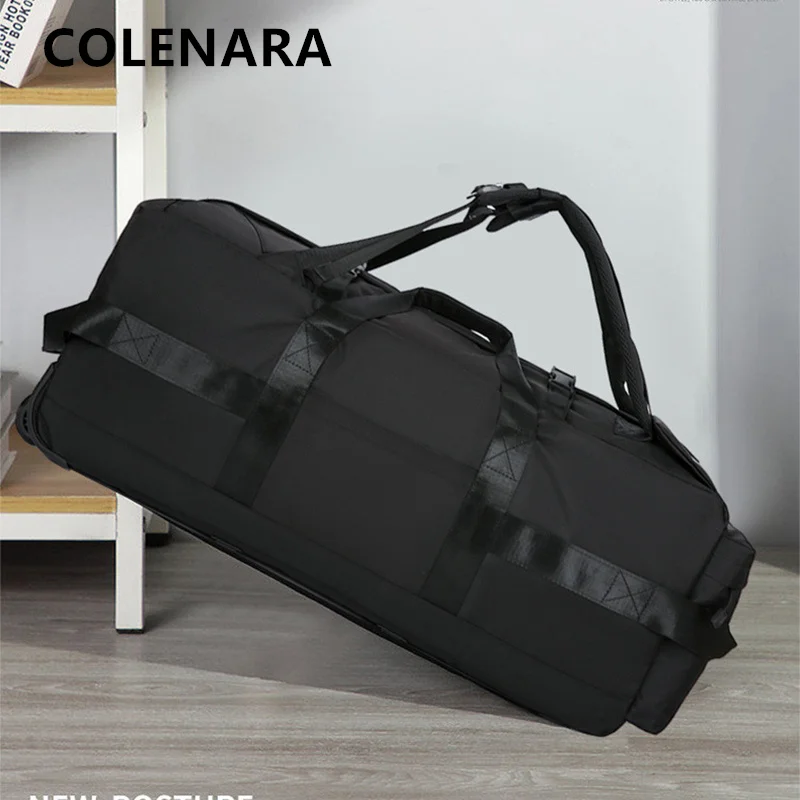 COLENARA Luggage Bag Oxford Cloth Waterproof Large Capacity Pull Outdoor Travel Bag Business Trip Storage Bag Rolling Suitcase - AliExpress Travel Bags