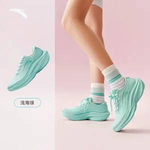 Anta Leaf 7 Fox Lightweight Thick-soled Increase Breathability Jogging Slow-Shock Sports Skipping Running Shoes Women - AliExpress Sneakers