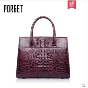 pugete new arrival Crocodile leather handbag for ladies fashion luxury high large capacity genuine leather bag - AliExpress Women's Handbags
