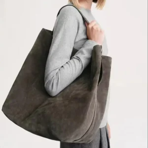 European / American Retro Suede Frosted Shoulder Bag New Commuting Simple And Versatile Large Capacity Tote Bag For Women Trendy - AliExpress Women's Handbags