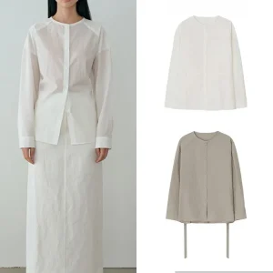Moia Women's Shirt Bow Design Long Sleeve round Neck Loose Fit Korean Style Spring Summer New Arrival Cotton Nylon Blend - AliExpress Shirts & Blouses