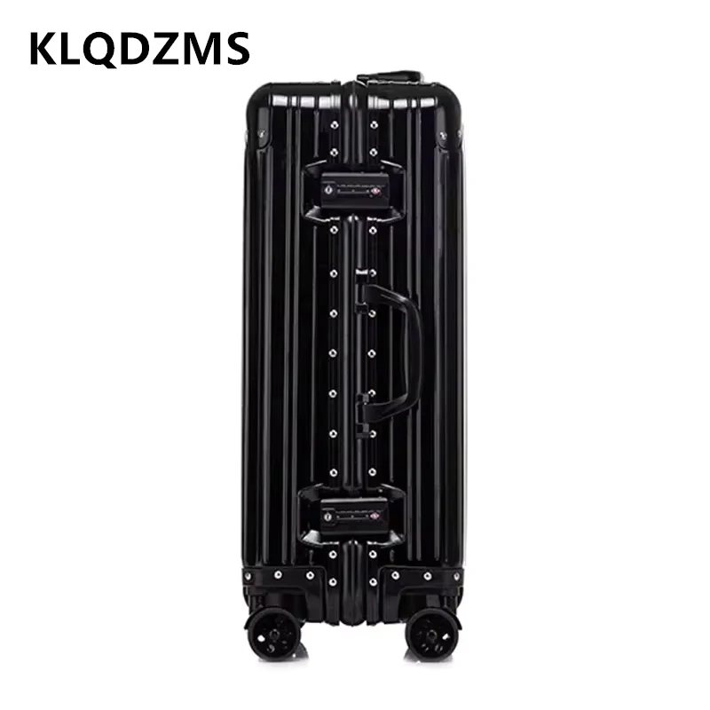 KLQDZMS 20"24"26"29 inch Suitcase All Aluminum Magnesium Alloy Trolley Case Women Boarding Box Men's Password Box Luggage - AliExpress Luggage