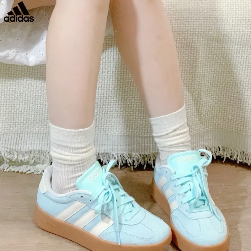 Adidas Women's Shoes New Dexun Blue and White Low-top Retro Board Shoes JQ4238 - AliExpress Sneakers