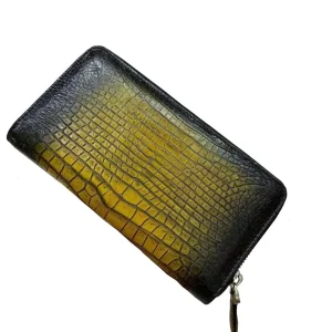 fanzunxing women clutch bag women crocodile leather bag women wallet female purse brush color fashion leisure bag - AliExpress Women's Handbags