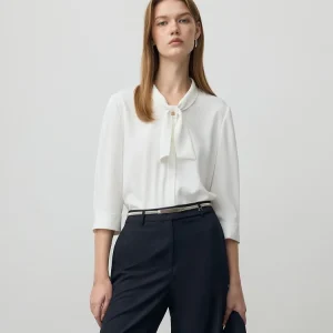 PRICH Chic Simple Style Half Sleeve White Shirt Women's Loose Commute Style Polyester Fiber Button up Shirt Pure Color - AliExpress Shirts & Blouses