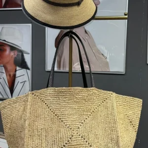 Vacation Style, Large Capacity, Single Shoulder Handbag, Woven Straw Hat, Sun Protection, Fashionable And Casual Women'S Bag. - AliExpress Travel Bags