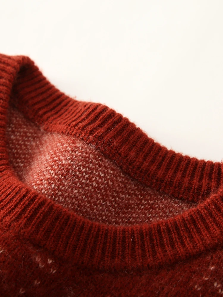 2025 Autumn Winter Women's 100% Cashmere Sweater O-neck Long Sleeve Pullover Base Cashmere Knitwear Soft Warm Comfy Clothing - AliExpress Sweaters&Jumpers