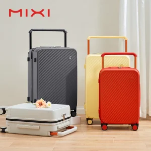 Mixi Gorgeous Wide Handle Suitcase 24" Travel Luggage Rolling Wheels Women Men 20" Carry On Cabin Hardside Patent Design M9276 - AliExpress Luggage