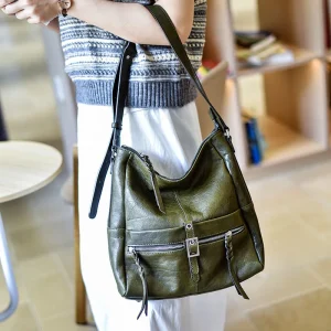 PNDME organizers designers handmade genuine leather women's shoulder bag weekend party cowhide large-capacity underarm tote bag - AliExpress Women's Handbags