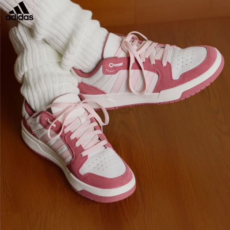 Adidas ENTRAP Men and Women American School Style Teenager Feeling Retro Basketball Style Board Shoes KJ6983 - AliExpress Sneakers