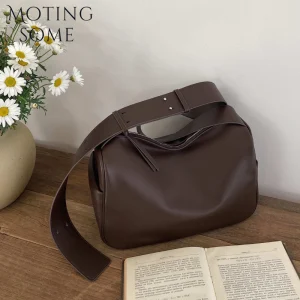 MOTINGSOME Crossbody Satchel Spring New in Handbag Shoulder Genuine Leather Bags Luxury Designer Tote Elegant Pillow Bag - AliExpress Women's Handbags
