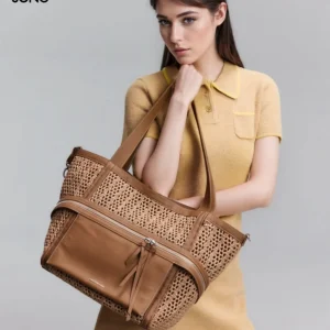 Amazing Song Original Design Cheese Roll Tote Bag Woven Family Shoulder Bag Fashion For Women - AliExpress Women's Handbags